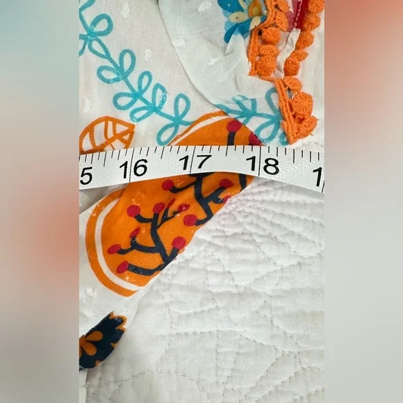 NWT SZ L Maude Vivante Colorful Floral Ana Dress summer garden - Picture 8 of 12